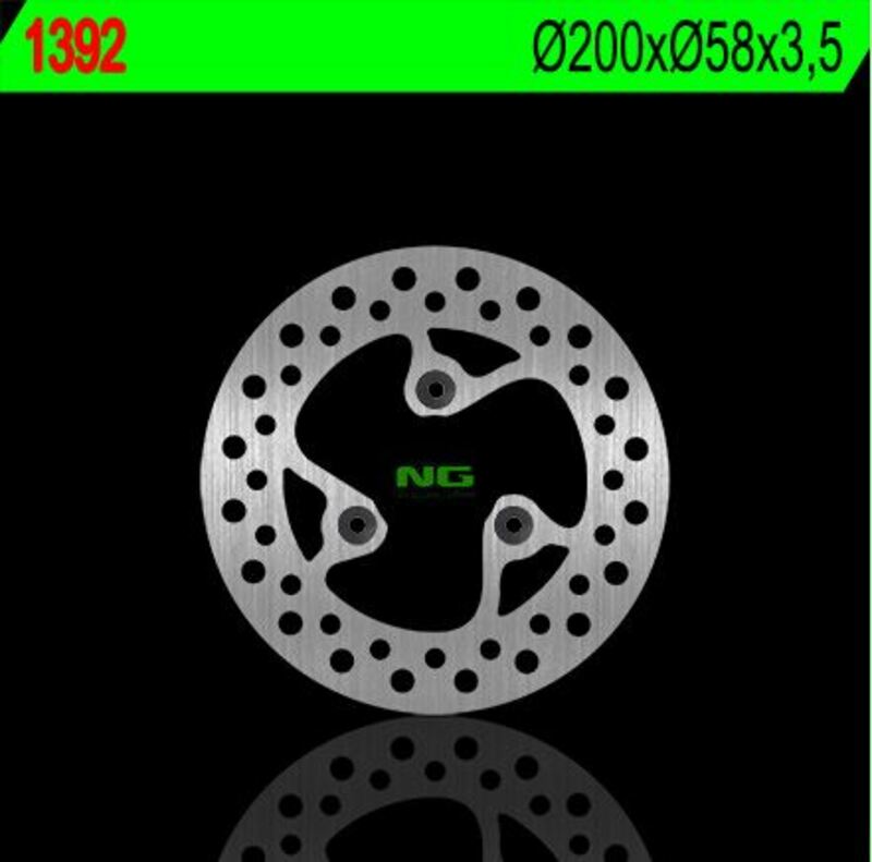 NG BRAKES Round Fixed Brake Disc