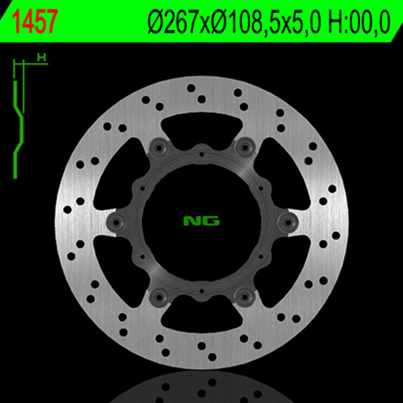 NG BRAKES Round Floating Brake Disc