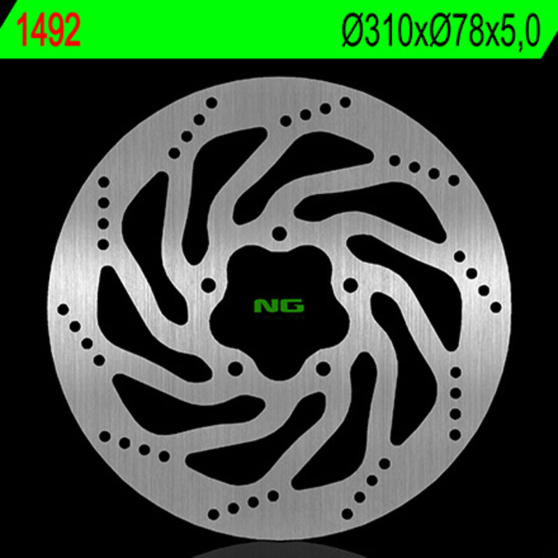 NG BRAKES Round Fixed Brake Disc
