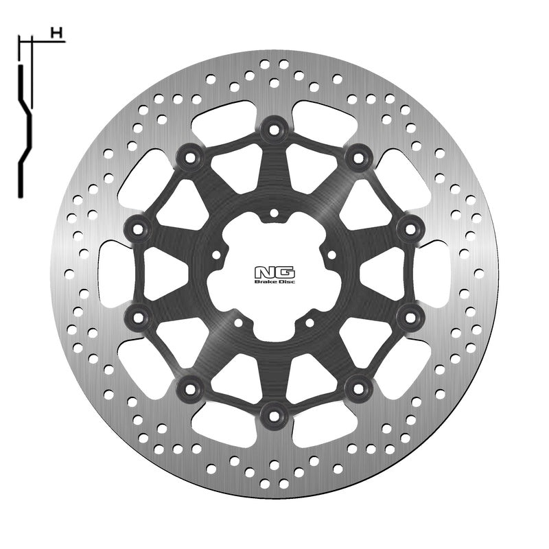 NG BRAKES Round Floating Brake Disc
