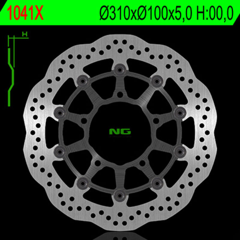 NG BRAKES Wave Floating Brake Disc