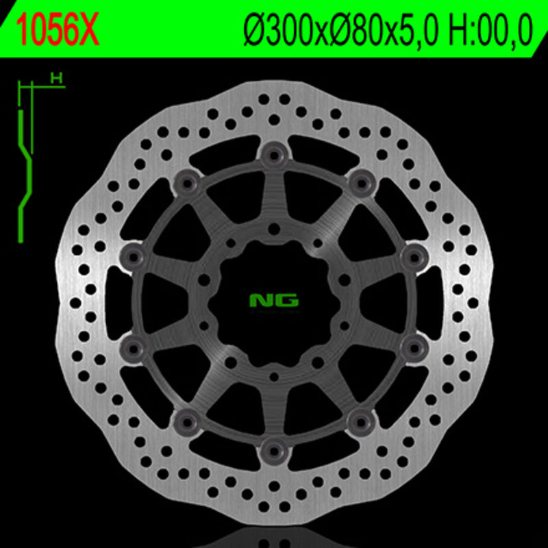 NG BRAKES Wave Floating Brake Disc