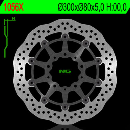 NG BRAKES Wave Floating Brake Disc