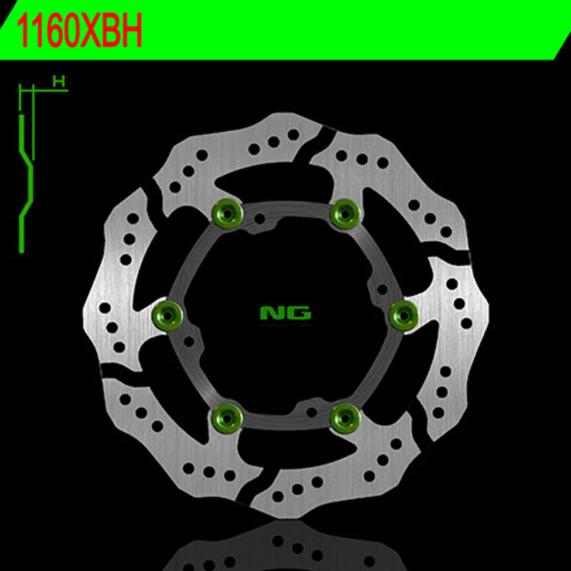 NG BRAKES Wave Floating Brake Disc