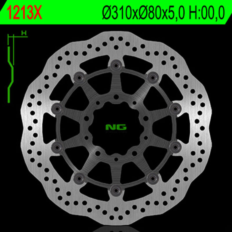 NG BRAKES Wave Floating Brake Disc