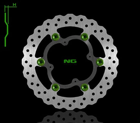 NG BRAKES Wave Floating Brake Disc