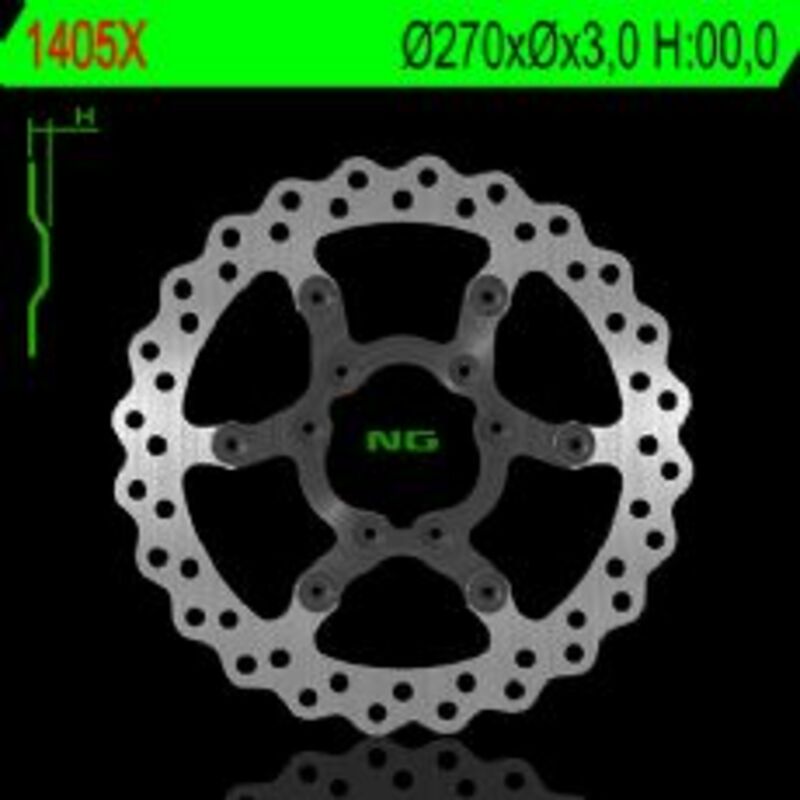 NG BRAKES Wave Floating Brake Disc
