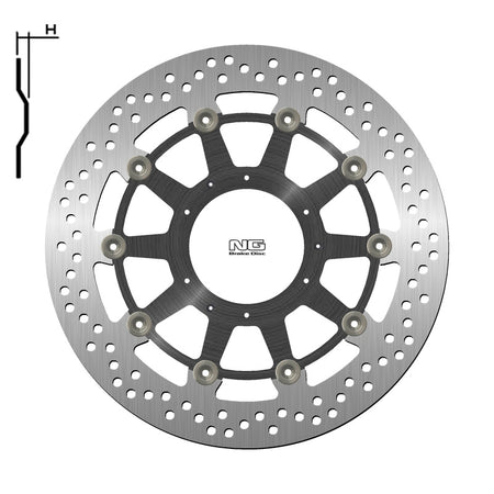 NG BRAKES Round Floating Brake Disc