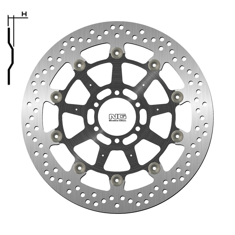 NG BRAKES Round Floating Brake Disc