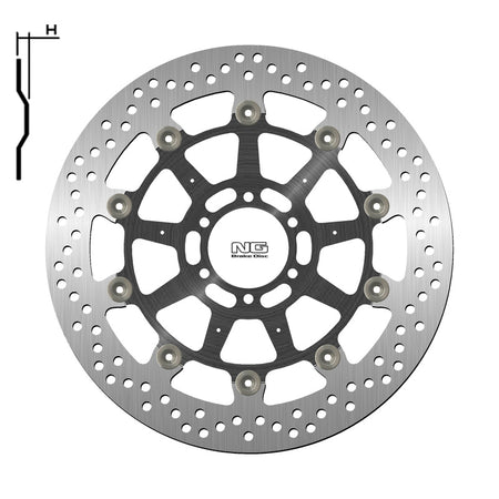 NG BRAKES Round Floating Brake Disc