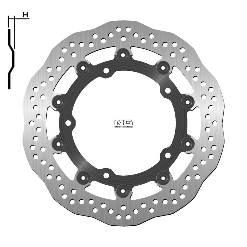 NG BRAKES Wave Floating Brake Disc