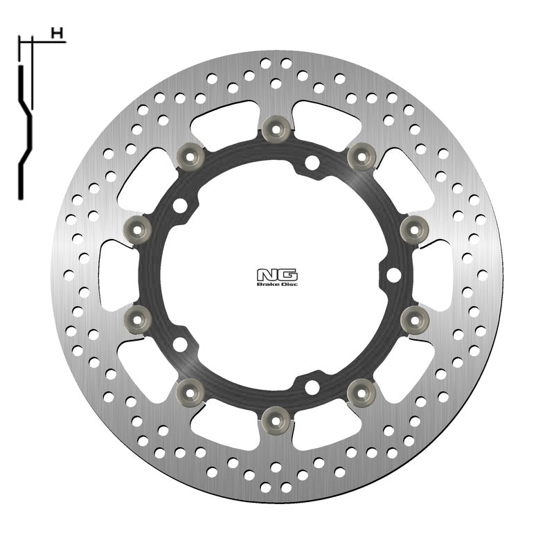 NG BRAKES Round Floating Brake Disc