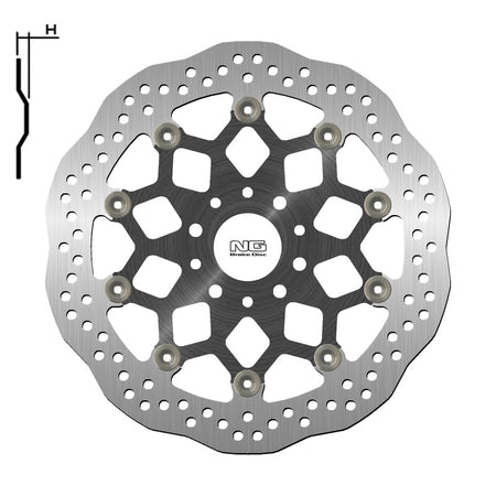 NG BRAKES Wave Floating Brake Disc