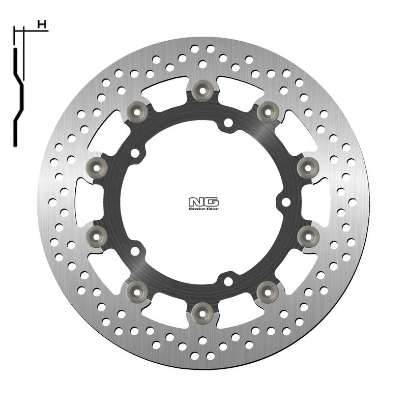 NG BRAKES Round Floating Brake Disc