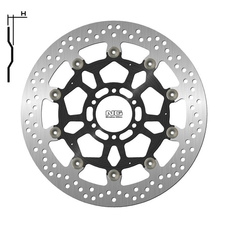 NG BRAKES Round Floating Brake Disc