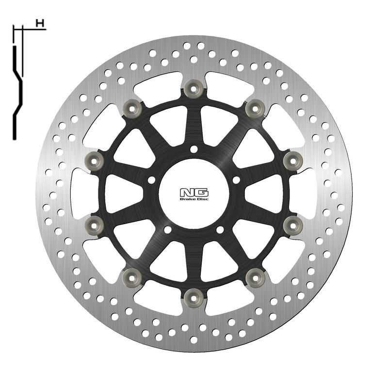 NG BRAKES Round Floating Brake Disc
