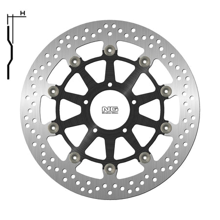 NG BRAKES Round Floating Brake Disc