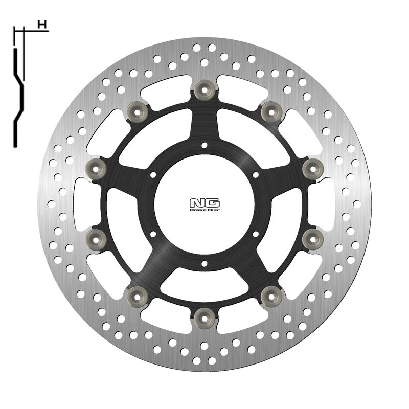 NG BRAKES Round Floating Brake Disc