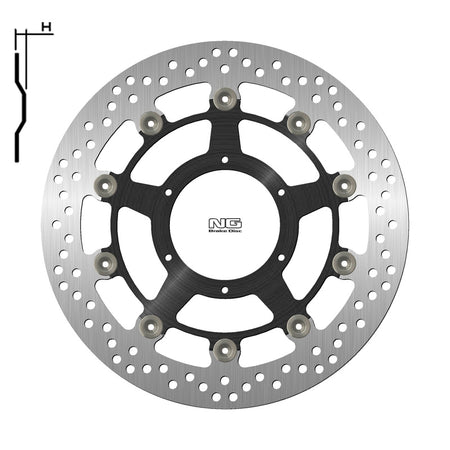 NG BRAKES Round Floating Brake Disc