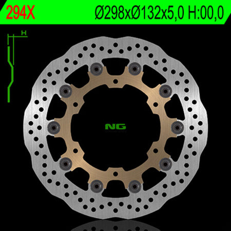 NG BRAKES Wave Floating Brake Disc