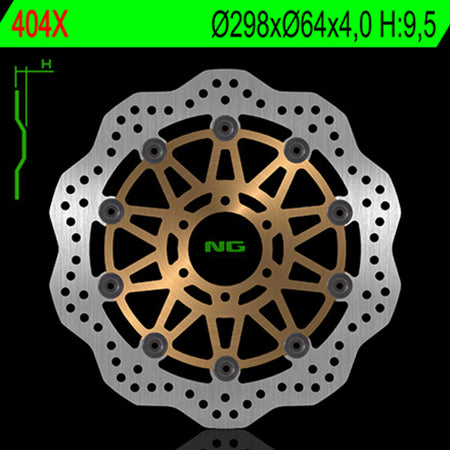 NG BRAKES Wave Floating Brake Disc