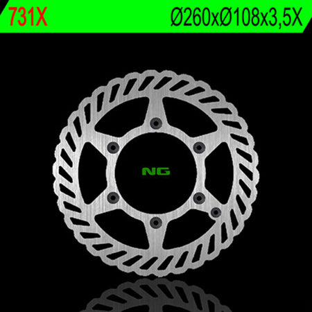 NG BRAKES Wave Fixed Brake Disc