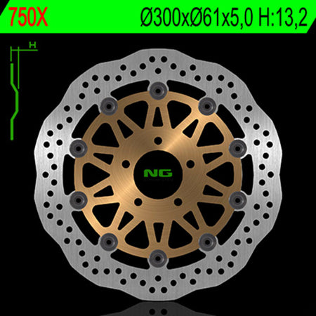 NG BRAKES Wave Floating Brake Disc