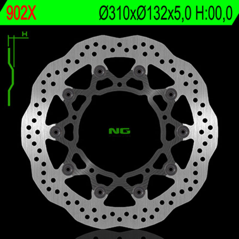 NG BRAKES Wave Floating Brake Disc
