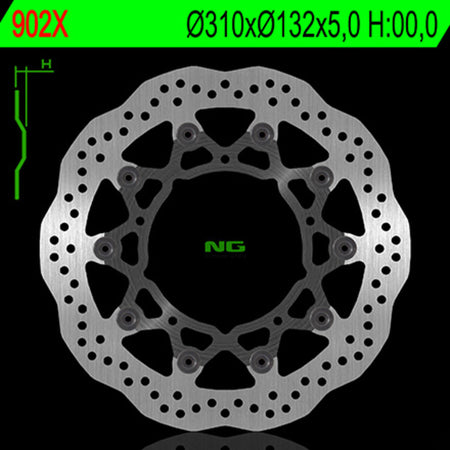 NG BRAKES Wave Floating Brake Disc