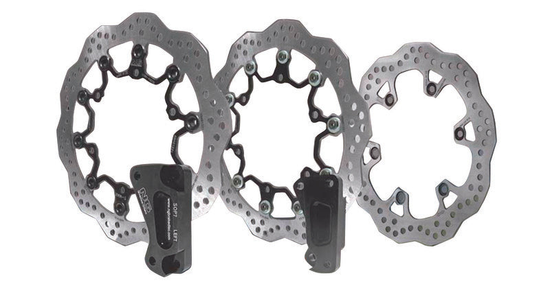 NG BRAKES Wave Floating Oversized Brake Disc Kit