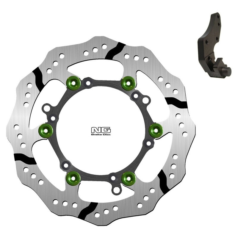 NG BRAKES Wave Floating Oversized Brake Disc Kit