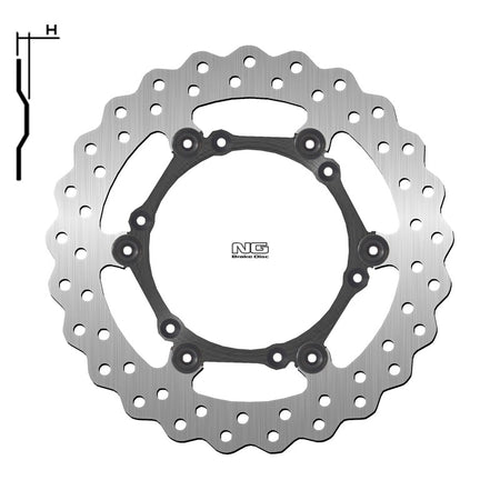 NG BRAKES Wave Floating Brake Disc