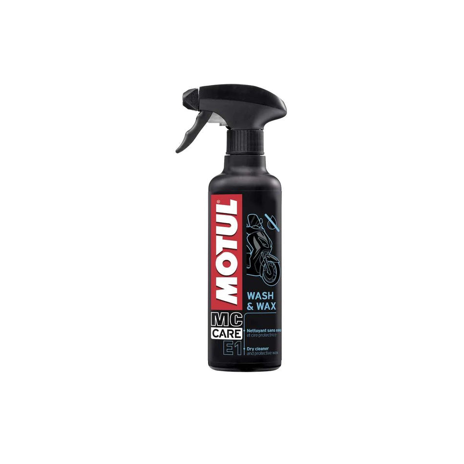Motul E1 Wash & Wax Dry Cleaner Spray