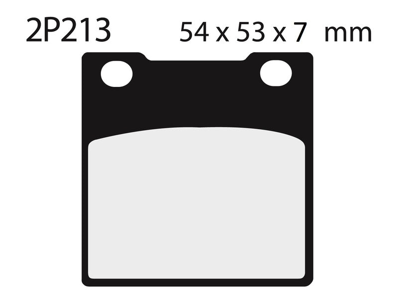 Nissin BRAKE PADS 2P-213NS SINTER METAL