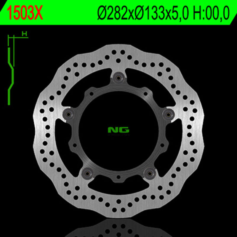 NG BRAKES Wave Floating Brake Disc
