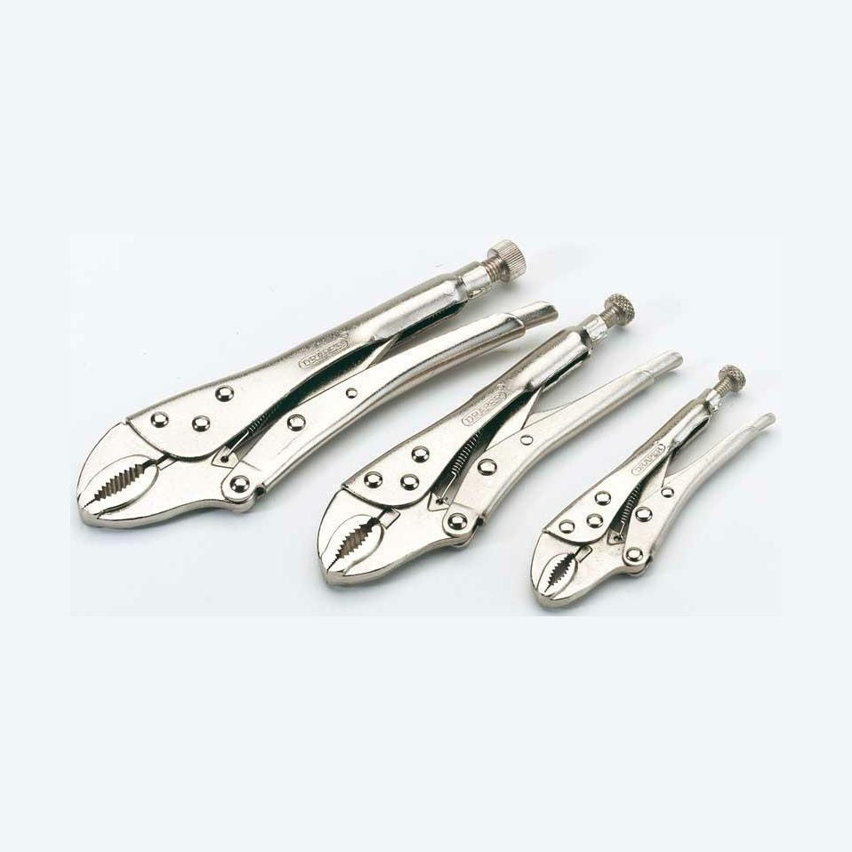 DRAPR SET OF 3 GRIP PLIERS