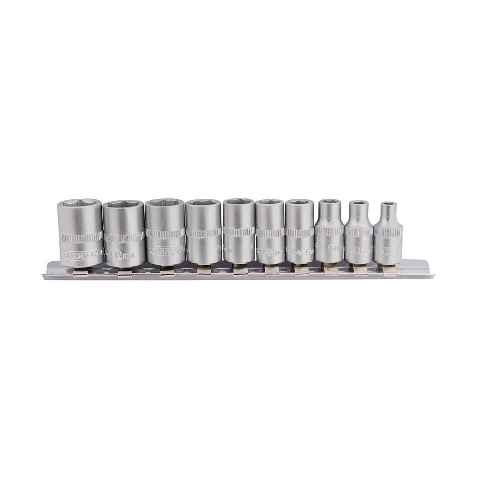 DRAPR SET OF 10 SOCKETS 1/4
