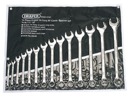 DRAPR SET OF 14PCS COMBINATION SPANNER