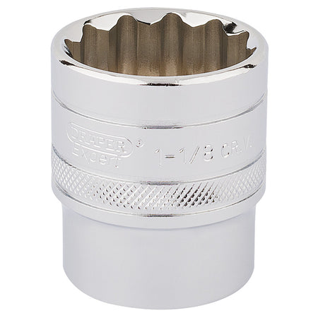 DRAPR SOCKET 1,1/8AF 12PT 1/2DR