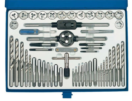 DRAPR SET OF TAP & DIE 3-12MM-1/4