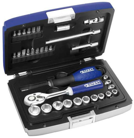 EXPER SET OF SOCKETS 1/4 35PCS