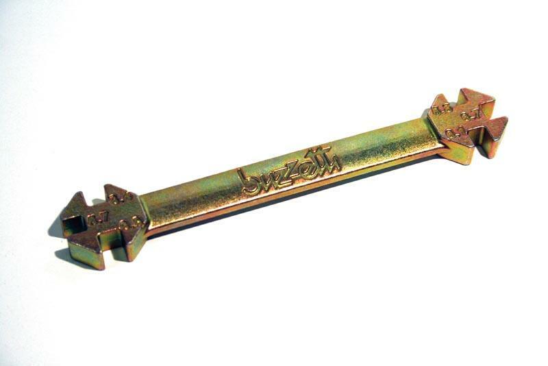 SPAAKSLEUTEL MAAT 5.65, 5.75, 6 EN 6.35, 6.65, 6.85MM