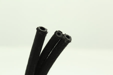 BIHR FUEL HOSES 5X10 BLACK BRAIDED