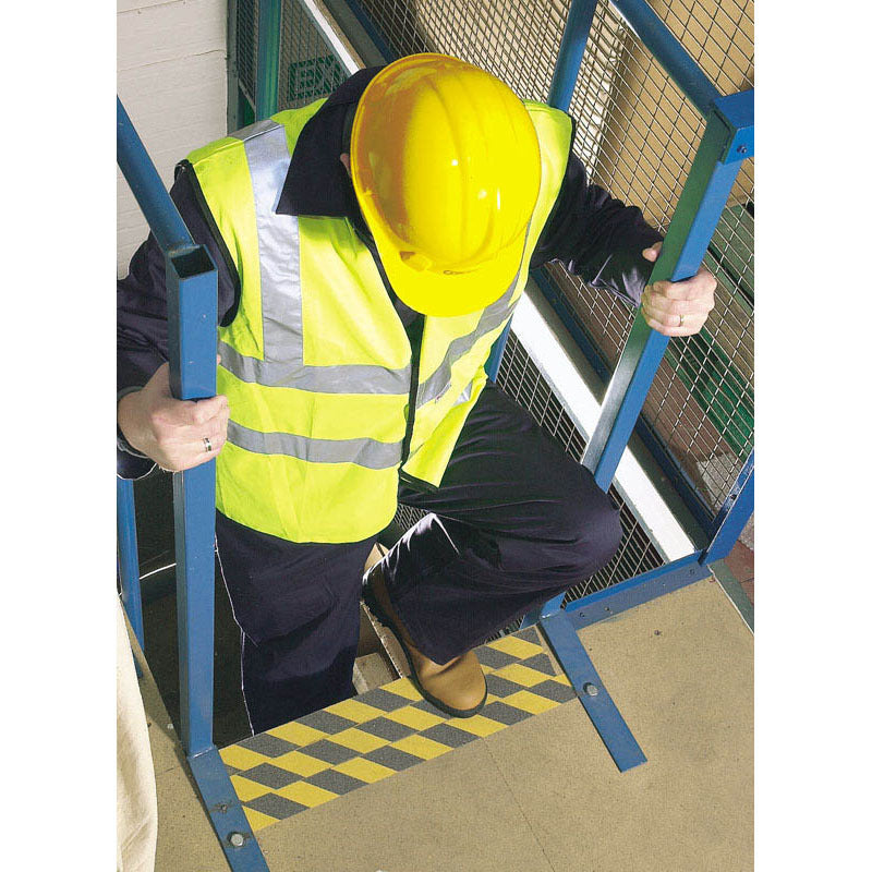 DRAPR SAFETY GRIP 18X50MM BLACK&YELLOW