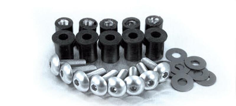 BIHR KIT SCREW Ø5 MM/ALUMINIUM