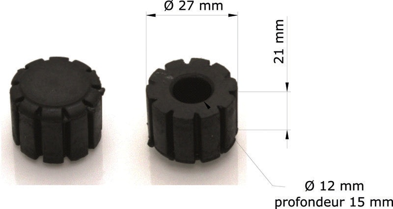 TOURM GROMMETS OEM: 17611-HA5-000 TOURMAX Multifunctionele rubber dempers CBR11000XX