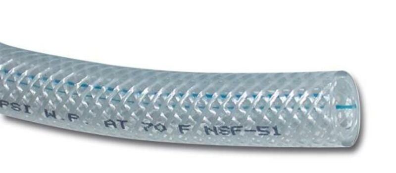 MOTION PRO Reinforced Braided Vinyl Fuel Hose 10x16mm (12-0012)