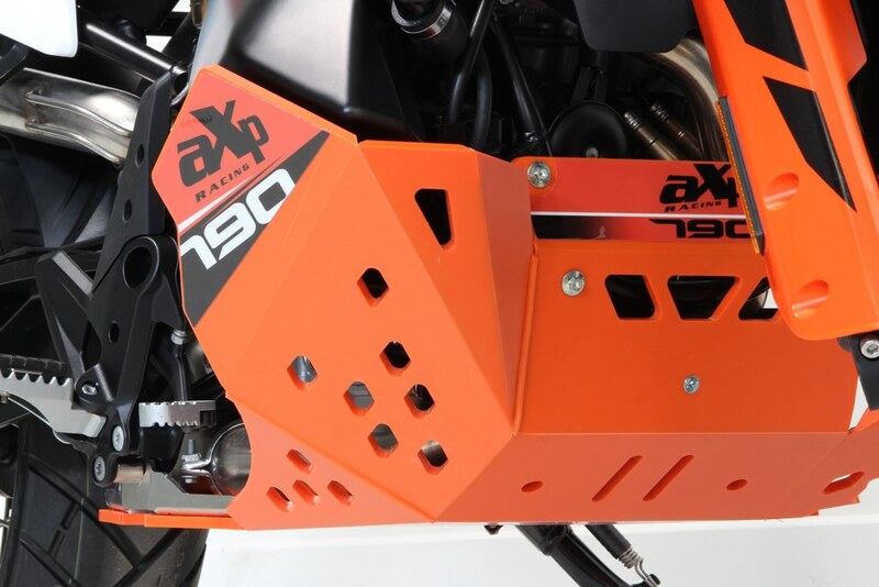 AXP SKID PLATE ADV HDPE 8MM ORG