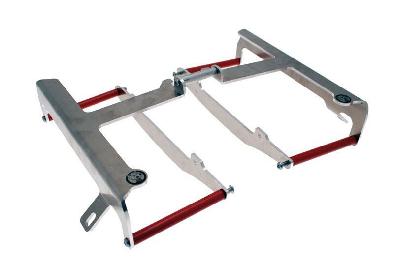 AXP RADIATOR BRACES RED