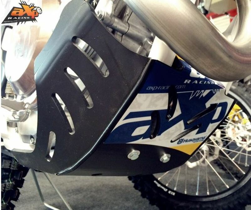 AXP SKID PLATE HDPE 6MM BLK